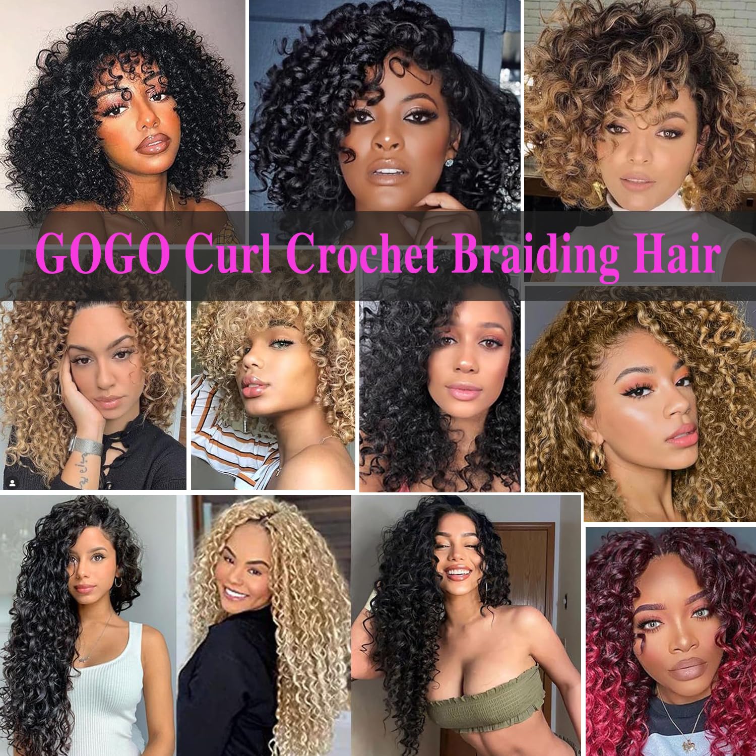 XSASLYET Easy Install looped crochet hair for beginners and pros.