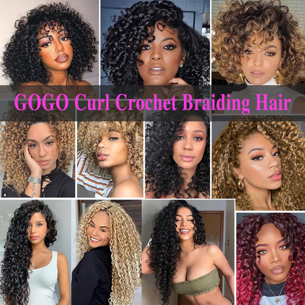 XSASLYET Easy Install looped crochet hair for beginners and pros.