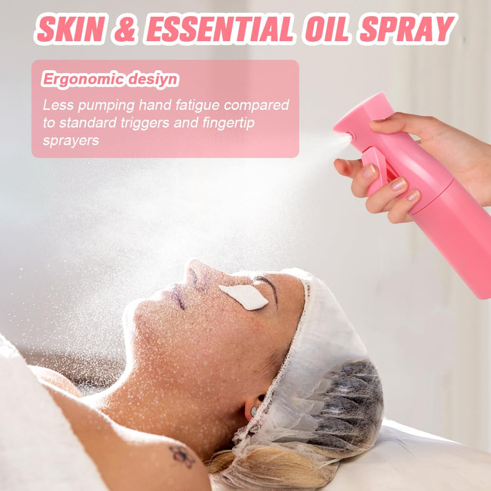 XSBAIHUO travel-friendly pink spray bottle for on-the-go tasks