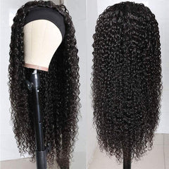 XSY Glueless Headband Wig with an ice-silk band for comfortable daily wear.