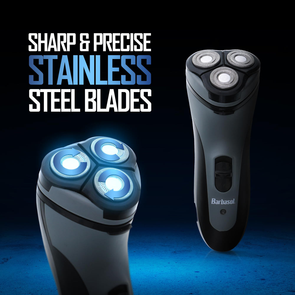 XTREME Barbasol Rotary Shaver pop-up trimmer in action for detailing.