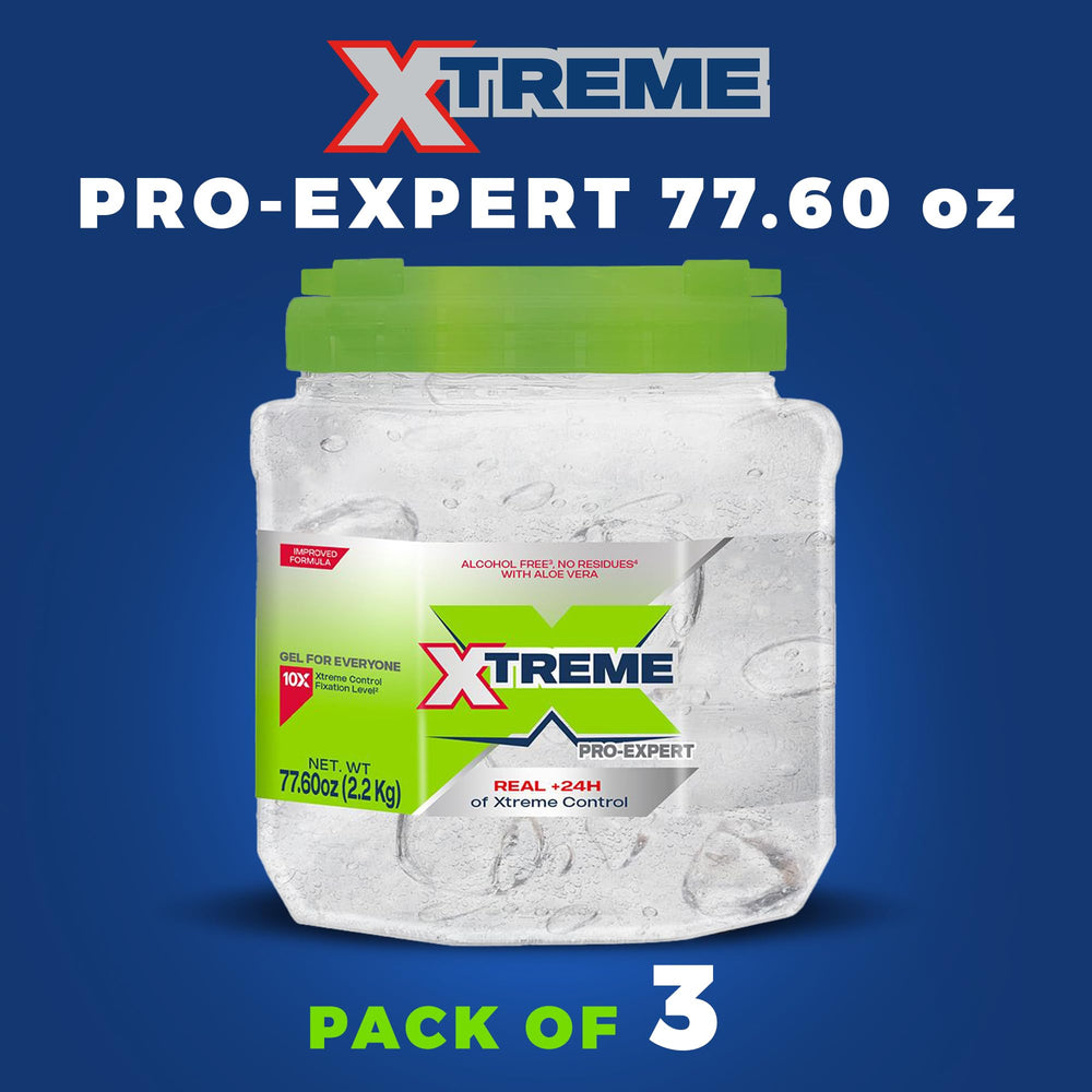 Xtreme Pro-Expert gel Aloe Vera: hidratación suave que ayuda al peinado.