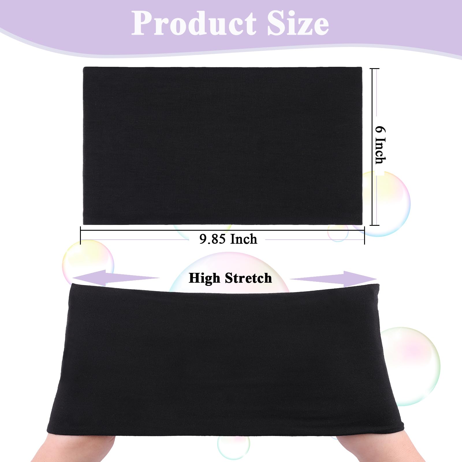 XTREND white headbands, flat lay, versatile styling and comfortable wear.