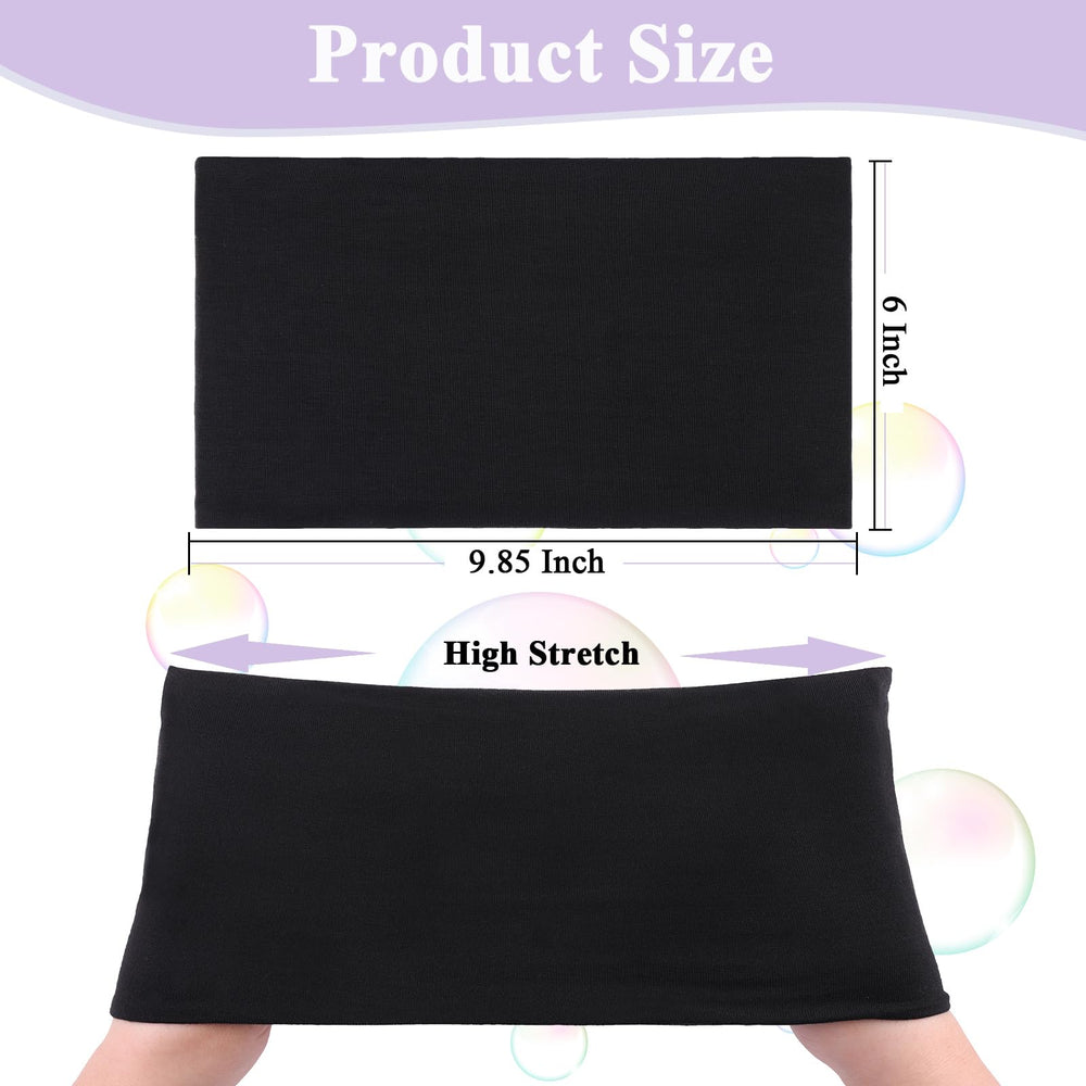 XTREND white headbands, flat lay, versatile styling and comfortable wear.