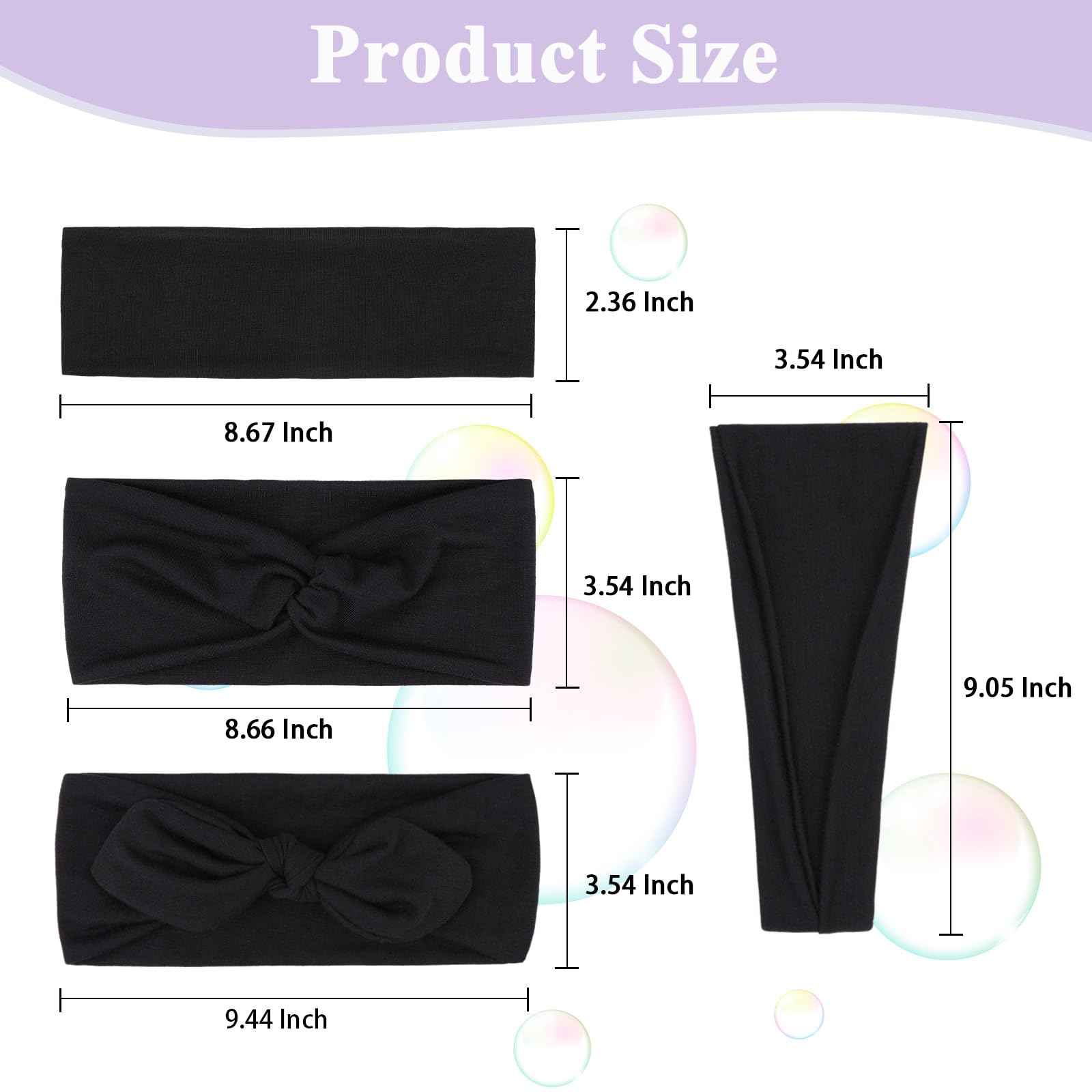 XTREND diademas diferentes estilos para mujer, combinables con conjuntos diarios