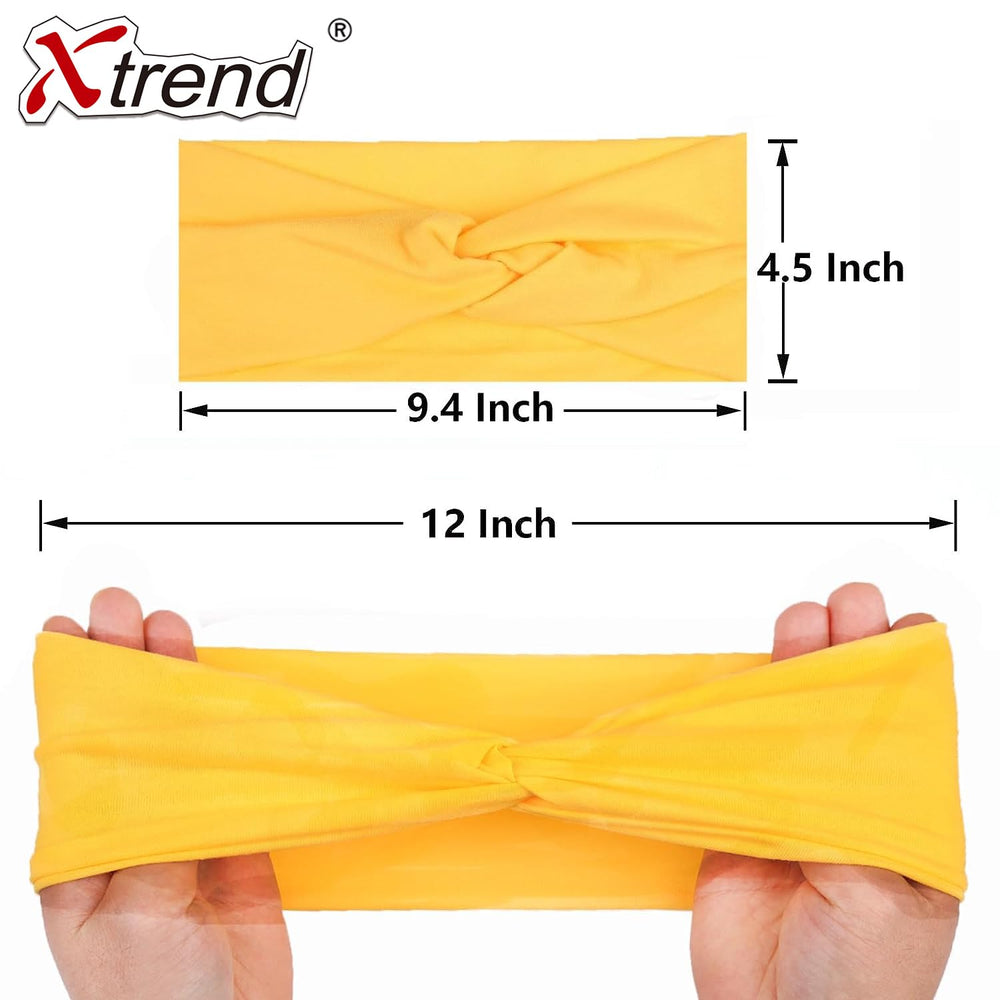 Diadema XTREND antideslizante, ideal para yoga y ejercicios sin ajustar.