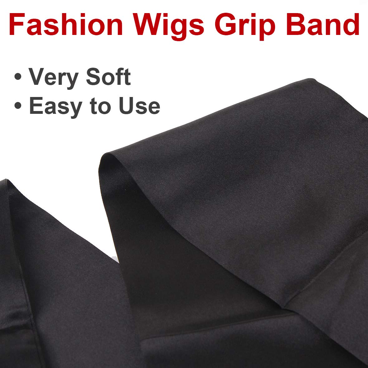 XTREND panuelo accesorio de pelo para yoga, maquillaje y faciales negro