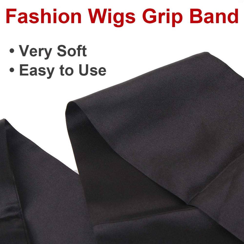 XTREND panuelo accesorio de pelo para yoga, maquillaje y faciales negro