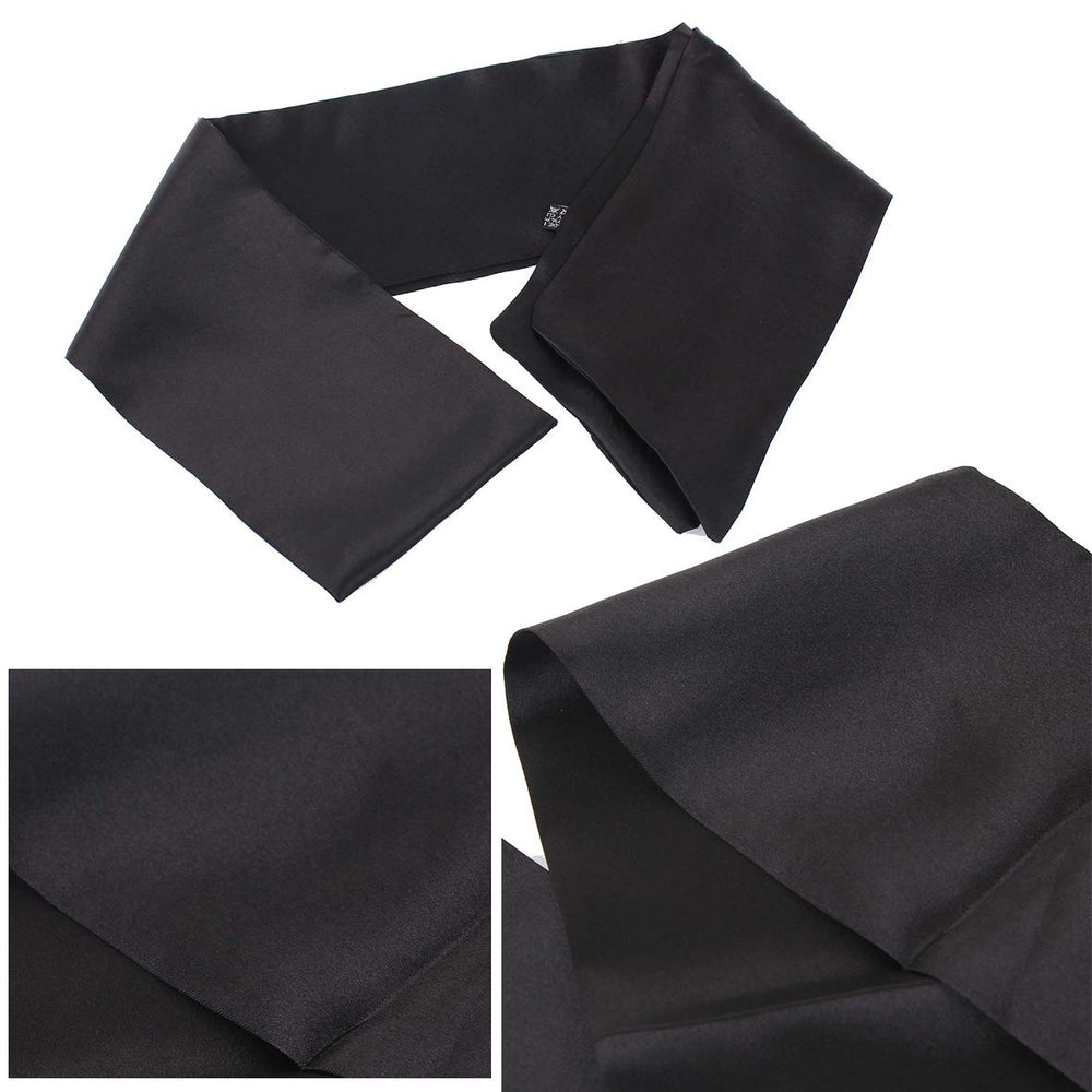 XTREND panuelo satin 58 pulgadas negro, suave para uso diario