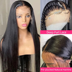 XUBULO HD lace detail highlights seamless, invisible front for natural look.