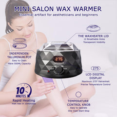 XuenQu hard wax beads infused with natural ingredients for gentle waxing.