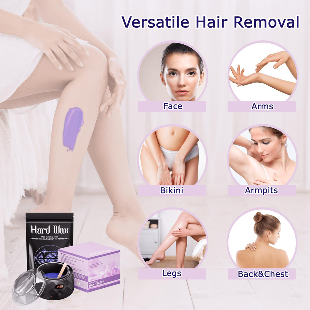 XuenQu pre- and post-wax sprays soothe skin during waxing sessions.
