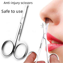 XUJINCN small scissors with rounded tip for safe ear hair tidying.