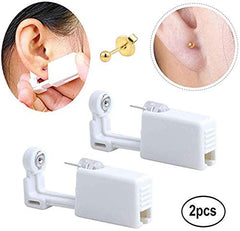 Aretes dorados incluidos en el kit XUKEKOY