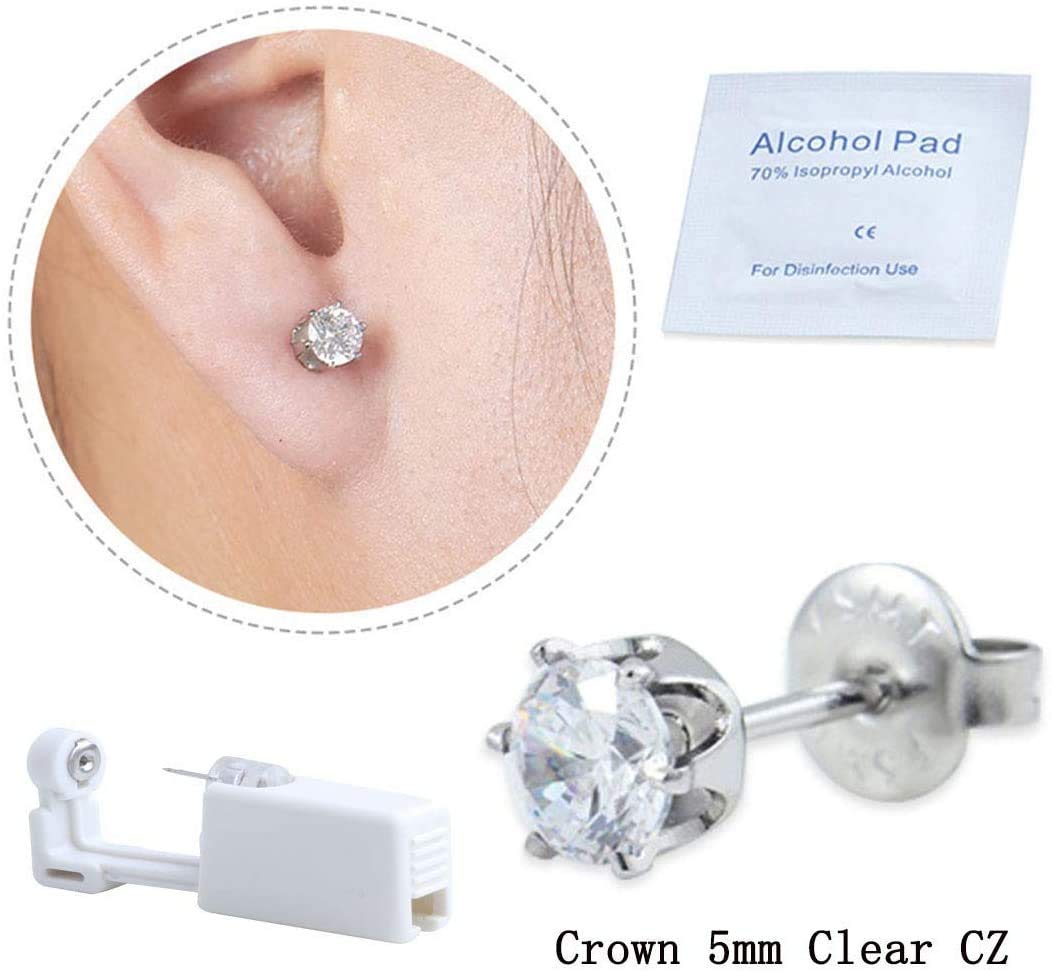 XUKEKOY disposable piercing stud set ready for quick changes