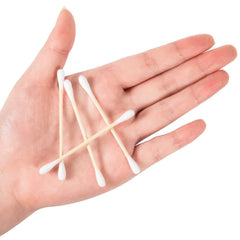XUMZEE double-head cotton swabs offer precise application and easy cleanup.