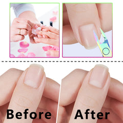XUNXMAS Nippers blade detail reveals sharp blades for tiny cuticles around nails.