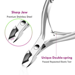 XUNXMAS flat-head cuticle pusher providing gentle back push on nails.