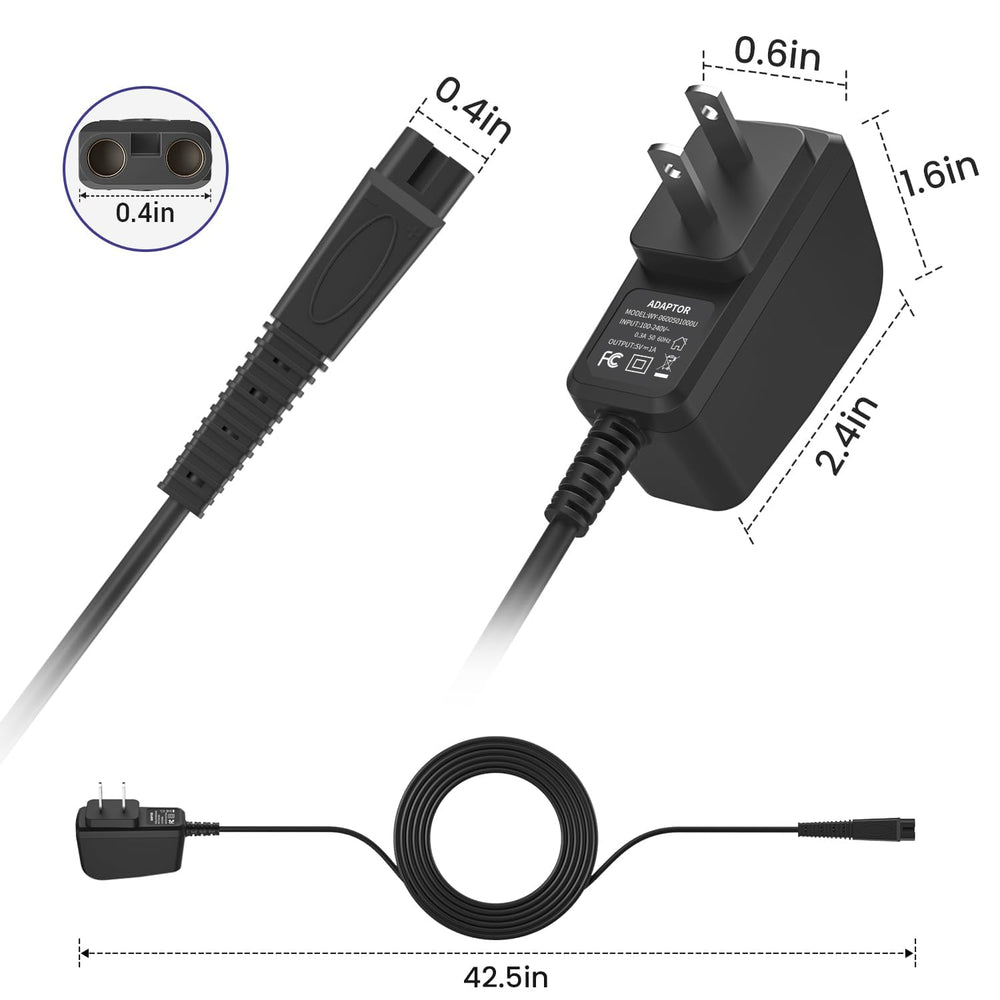 XXSZHY 5V 1A adapter for Andis charger — ProFoil TS1/TS2 compatibility for replacements