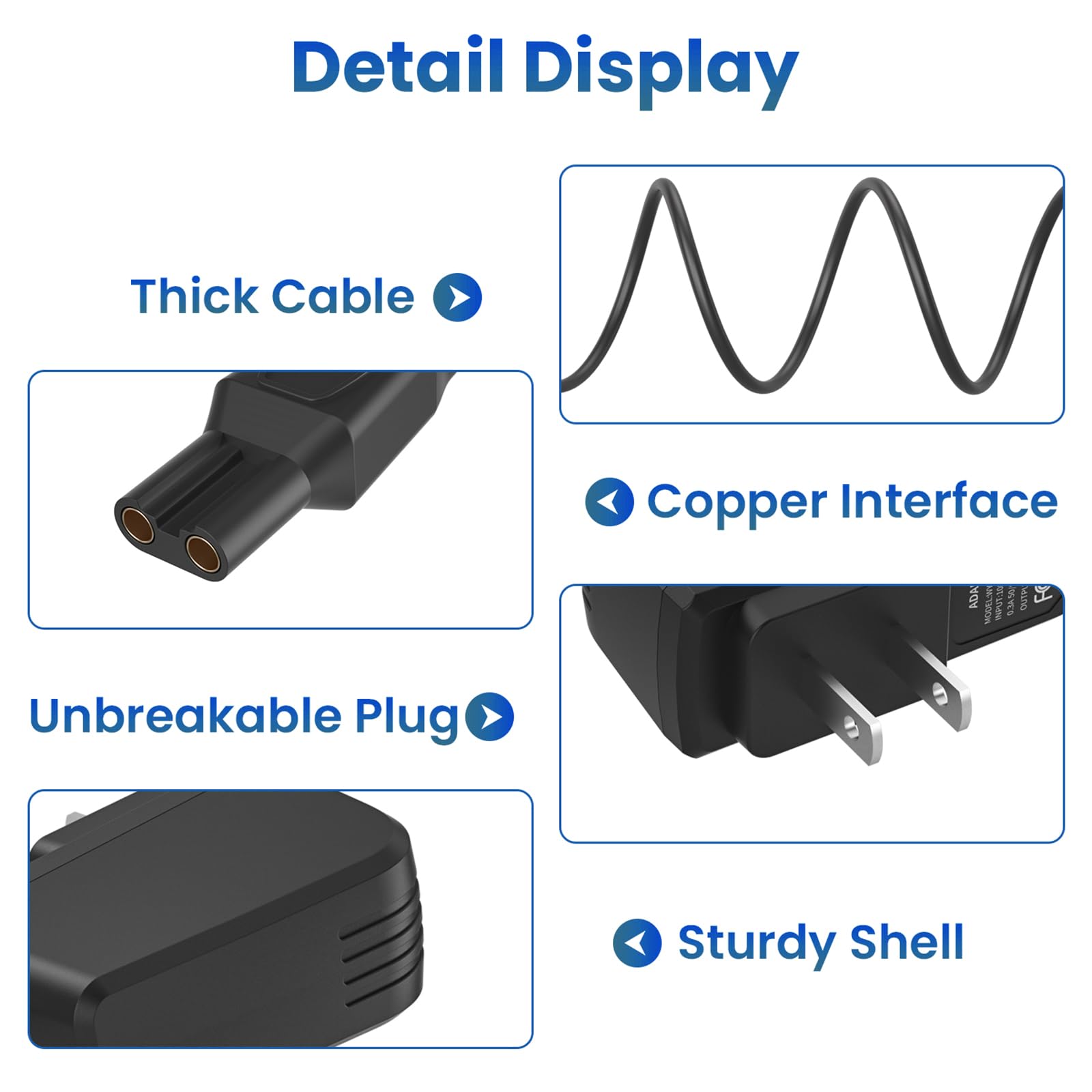 XXSZHY CE FCC RoHS certified with quadruple protection for safe charging.
