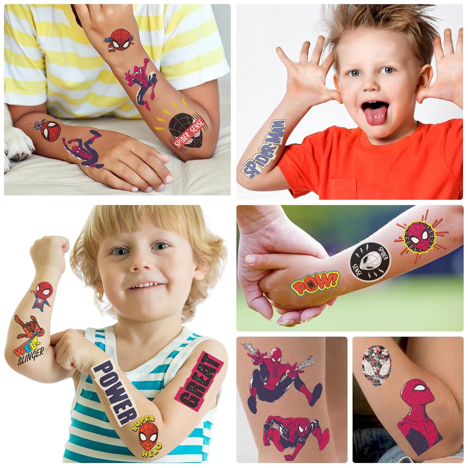 XYLL diseños Spider-Man coloridos para fiestas infantiles y decoración