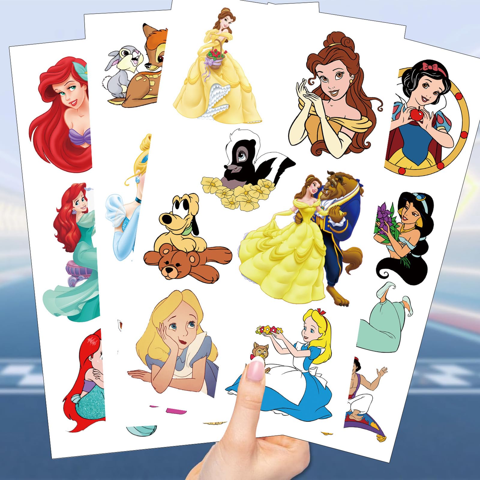 XYLL tatuajes temporales Disney – durabilidad de 3-5 días frente a baño y sudor.