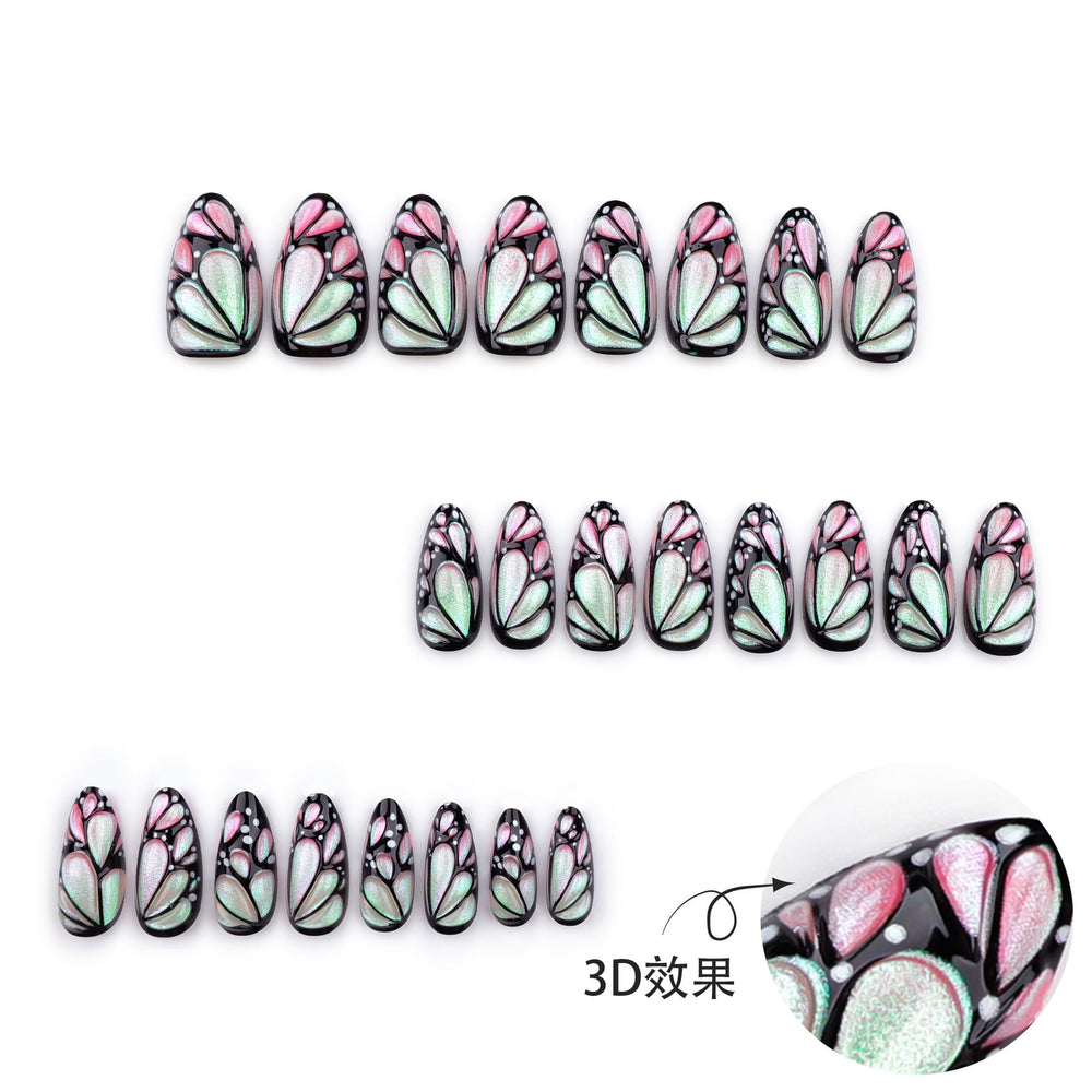 XZMeiLun butterfly design with easy at-home application for fast glam.