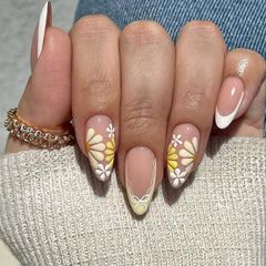 XZMeiLun floral press-on nails kit for fast, salon-quality manicures at home