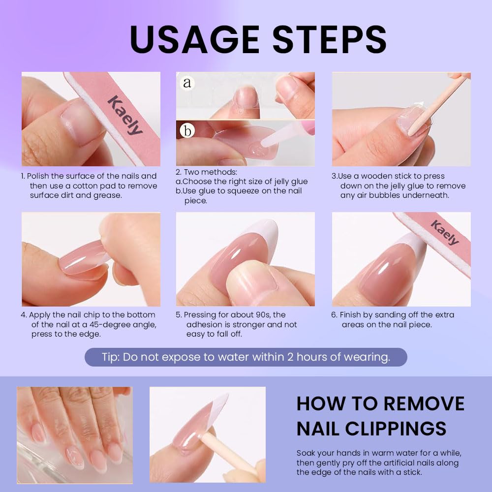 XZMeiLun salon-quality reusable nails ideal for parties and events.