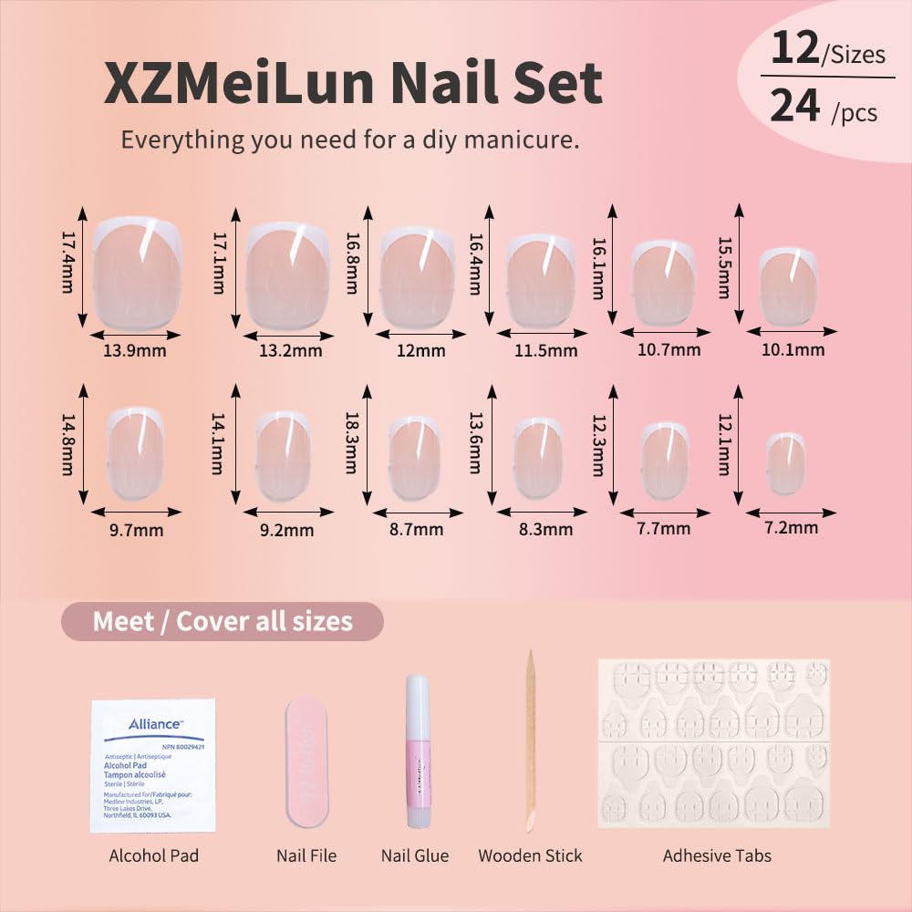 Proceso simple de aplicación de XZMeiLun para uñas perfectas en minutos