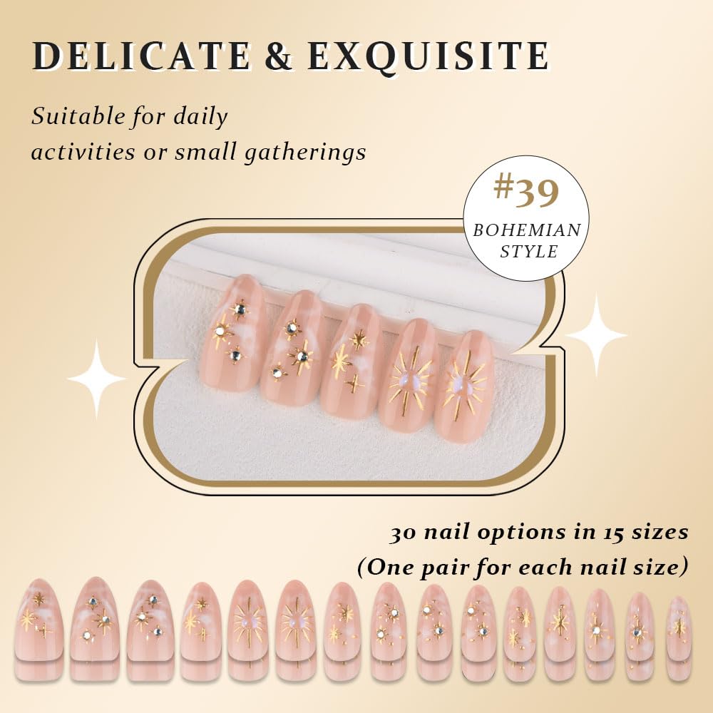 Uso diario con uñas postizas de XZMeiLun para un look versátil