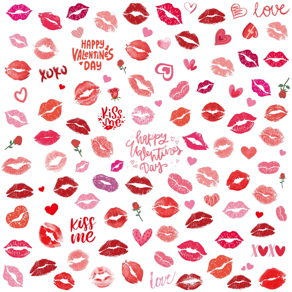 XZENTIRA Valentines tattoos heart-kiss-rose designs for playful date-night looks.
