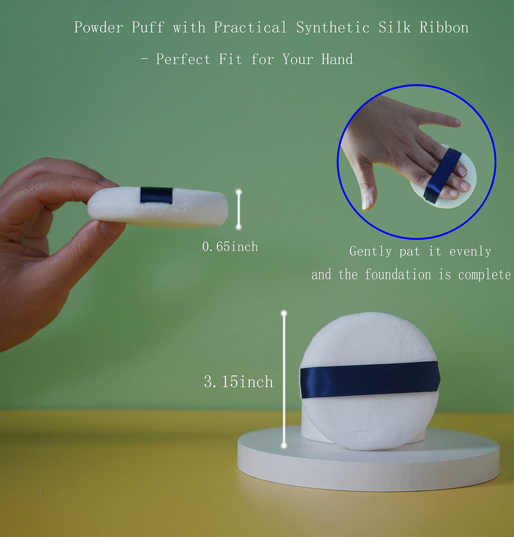 Yababa Powder Puff reusable tool for face and body powders.