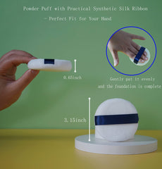 Yababa Powder Puff reusable tool for face and body powders.