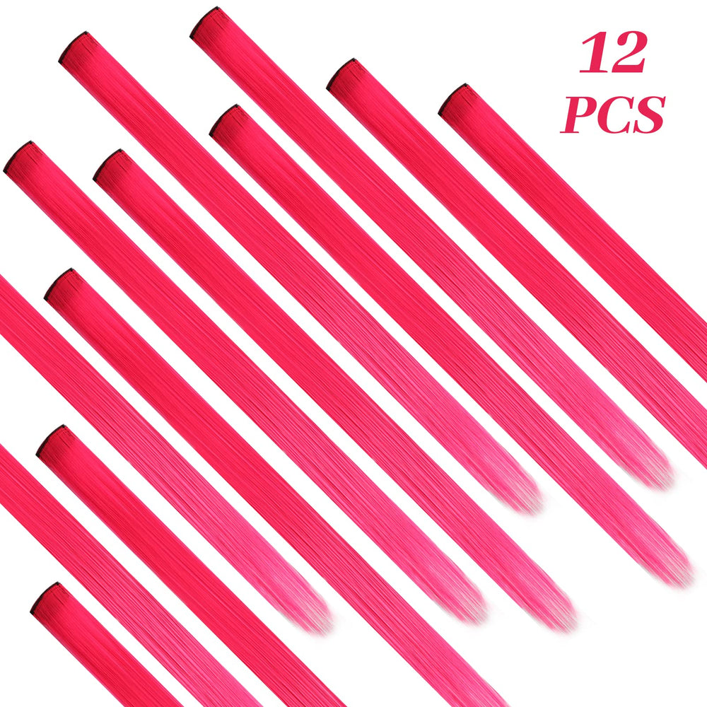 YaFex DIY styling clip-in extensions shown ready for styling up to 160°C.