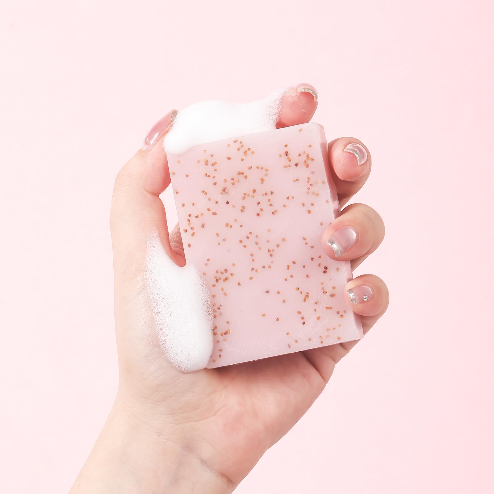 YAFUSIPE aplicación suave de la barra exfoliante para piel limpia