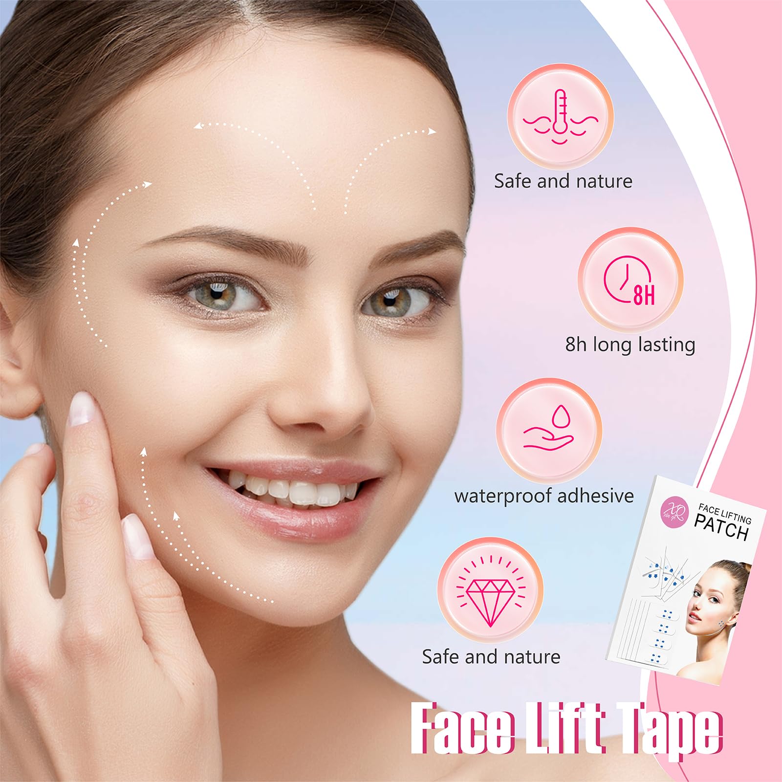 YAGUVI Cinta de elevación facial para contorno definido