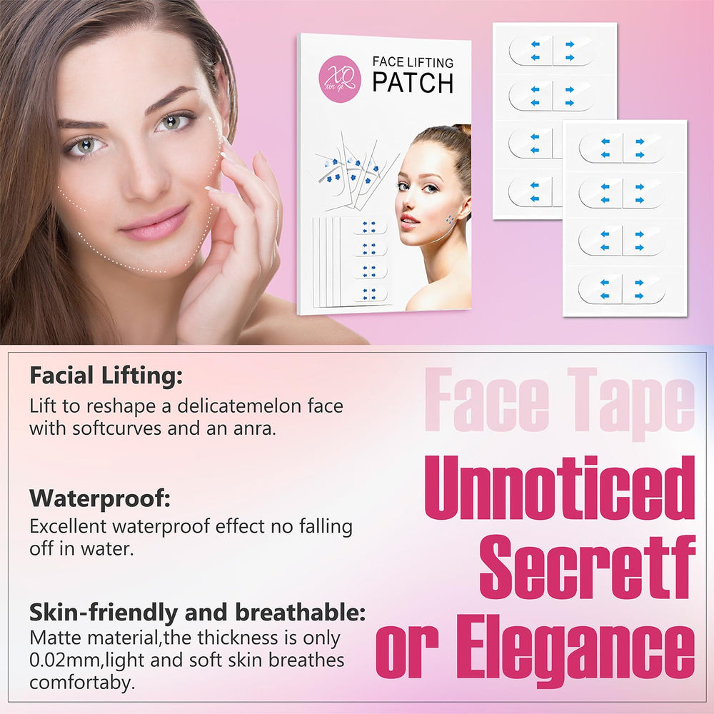 YAGUVI Cinta de elevación facial ofrece 8 horas de fijación duradera
