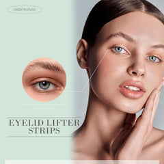 YAGUVI eyelid tape 5mm strip in use for balanced double eyelids