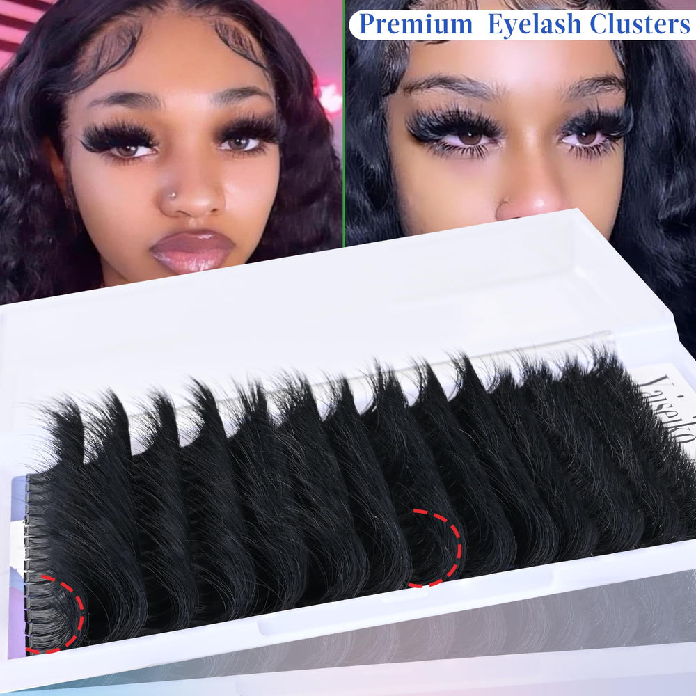 Yaiseiko DIY lashes at home for easy, salon-like volume.