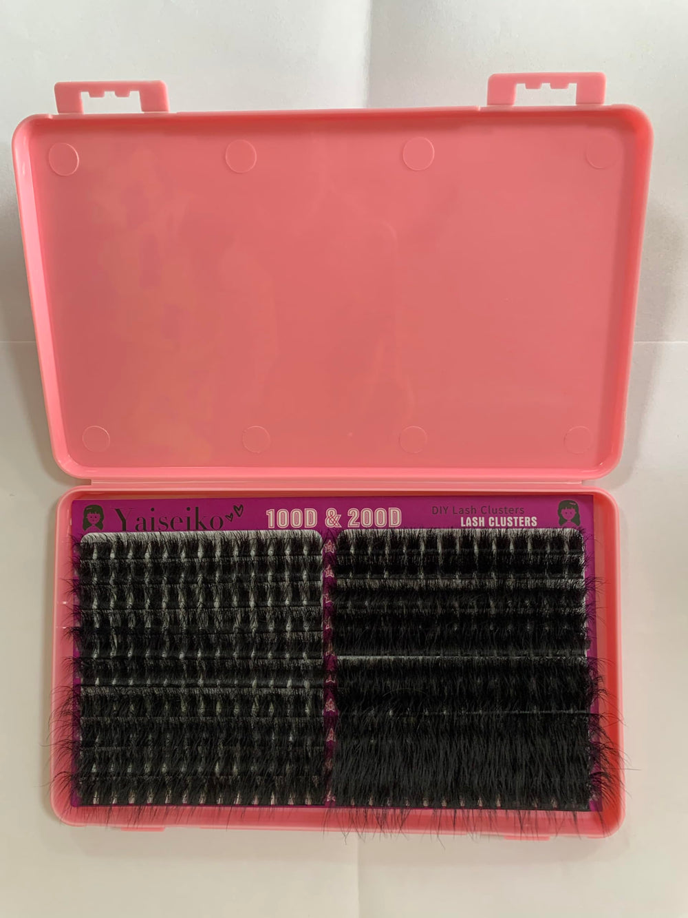 Yaiseiko reusable clusters suitable for extended wear with care.