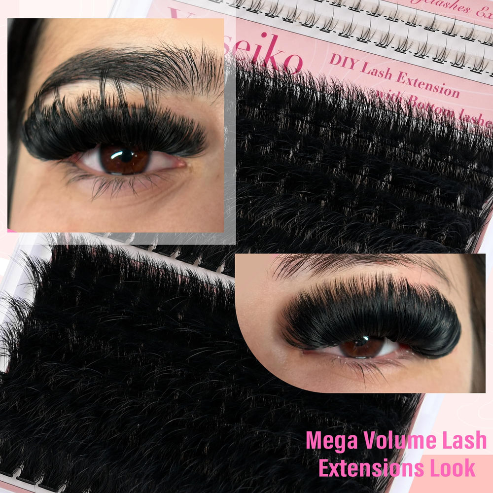 Yaiseiko lash clusters with D-curl 14–25mm create versatile looks.