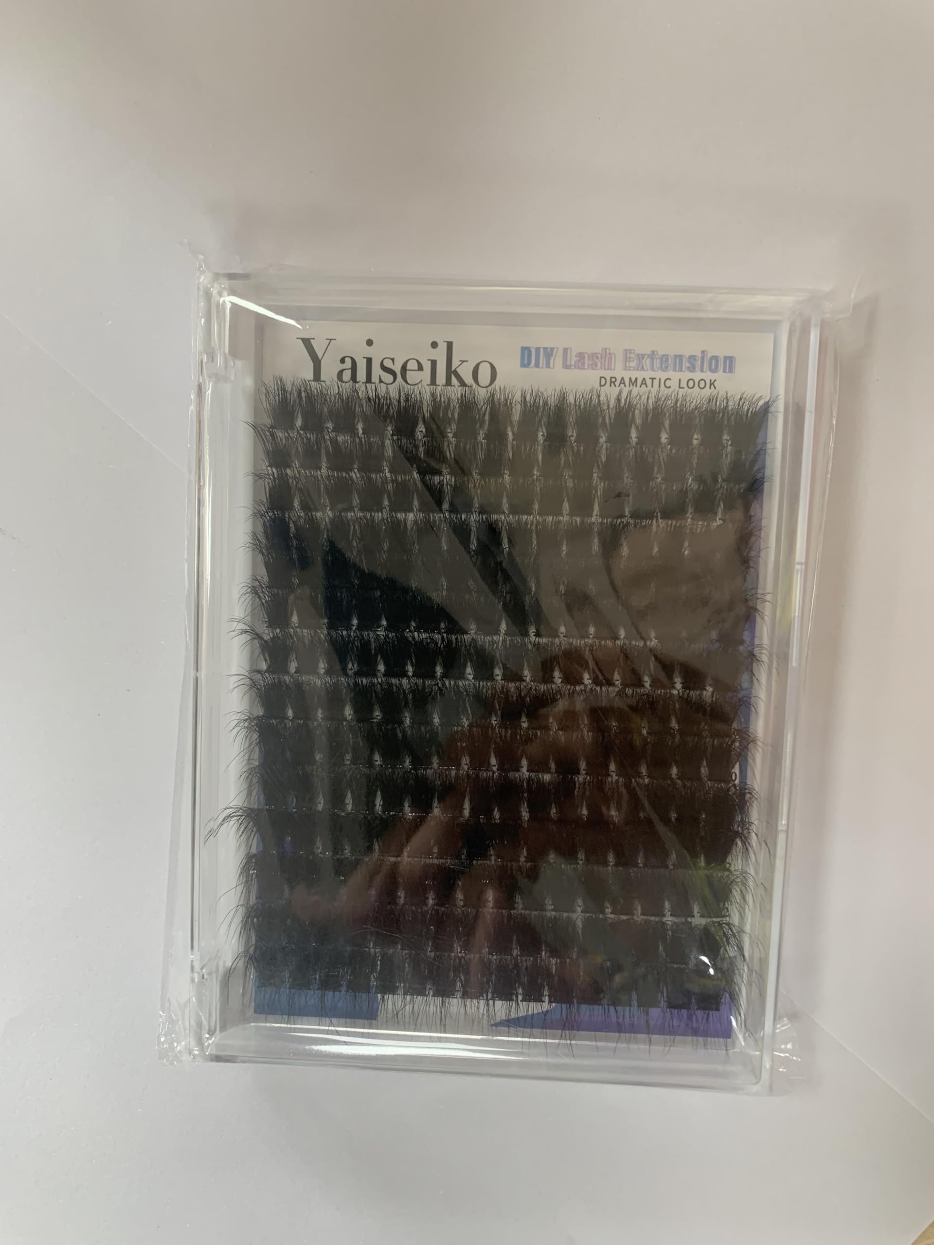 Yaiseiko premium lash fibers deliver matte-black shine and comfort.