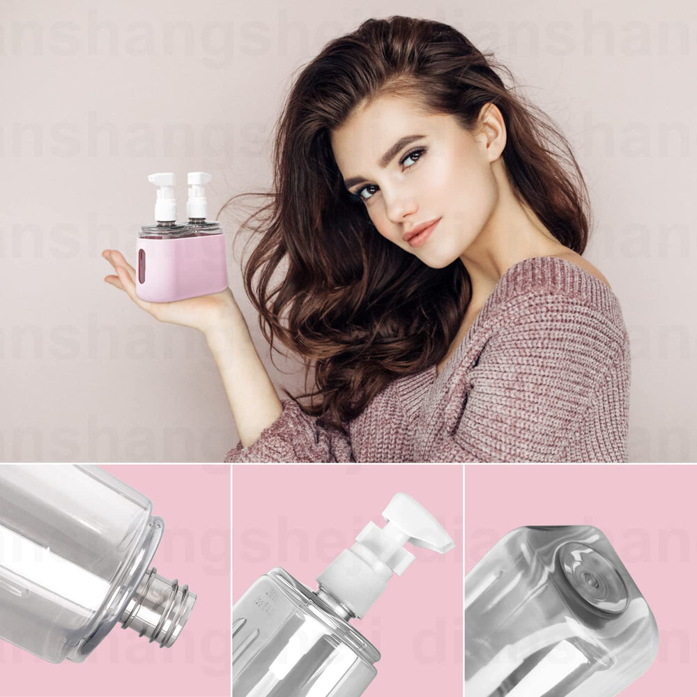 Yamadura pink dust-proof cover keeps liquids secure during travel.