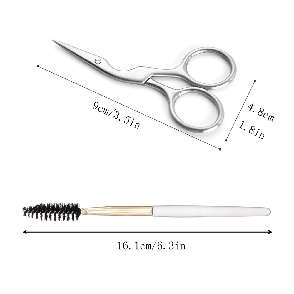 YAMHOHO Brow Shaping Scissors small body design supports steady handling