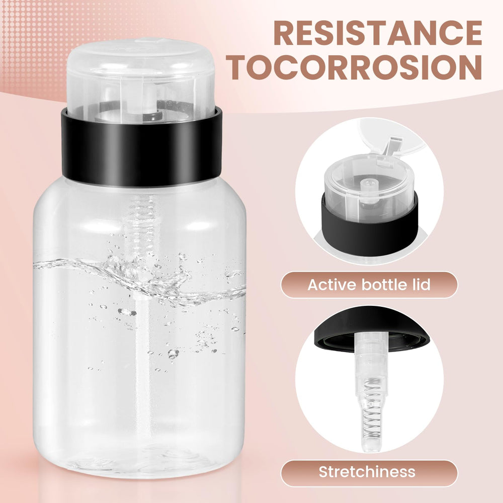 YAMYONE lockable-pump-head ensures spill-free travel and secure storage