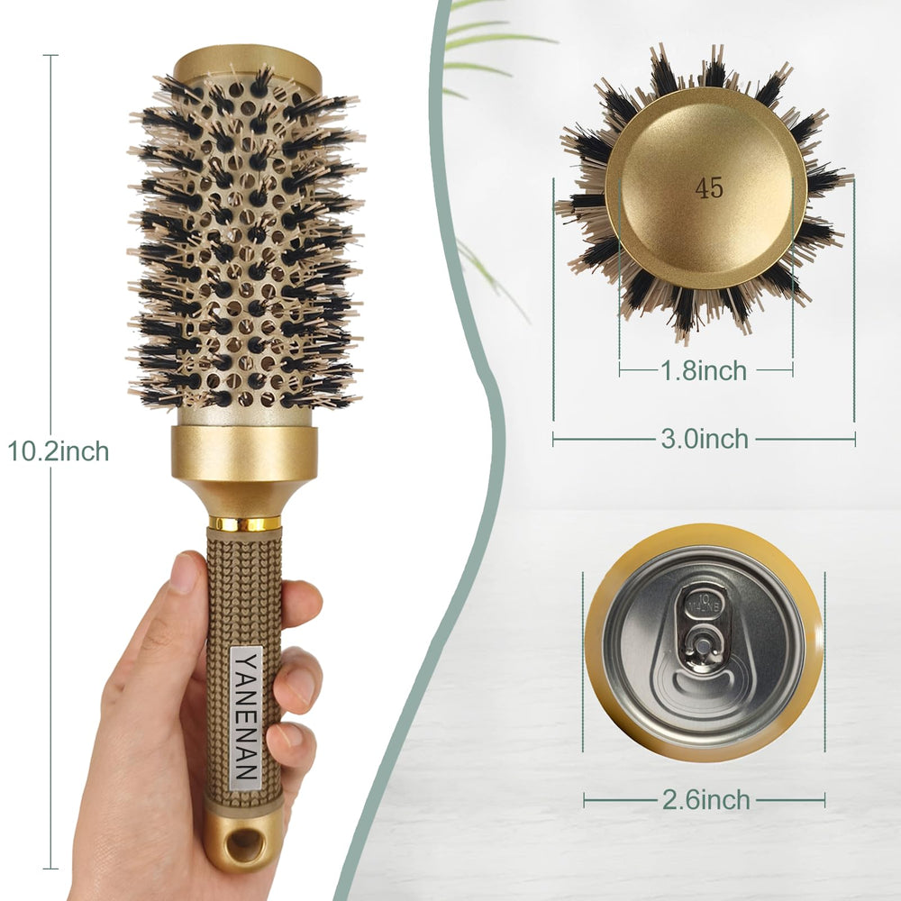 YANENAN round brush promotes faster drying with reduced heat damage