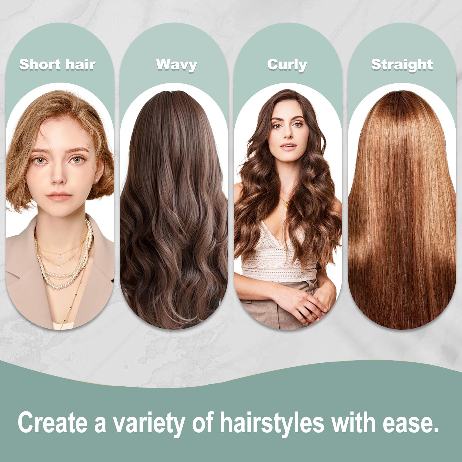 YANENAN round brush suits shoulder to medium-length hair for daily styling