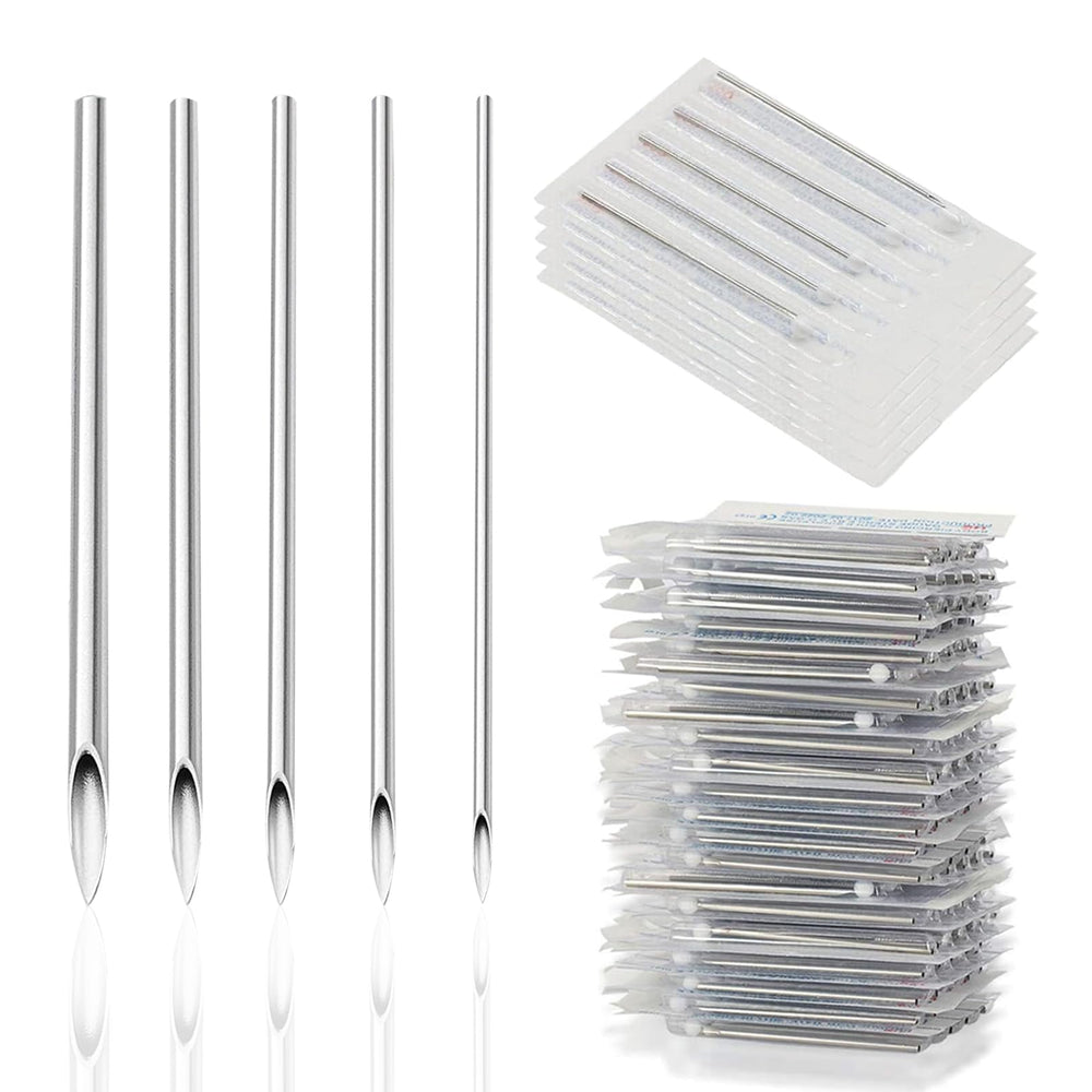 Yangna piercing needles kit with sealed pouches for clean sessions
