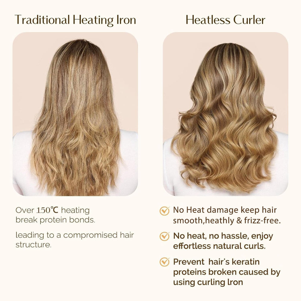 Yanibest final waves result after overnight styling.